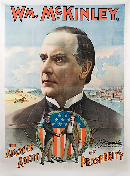 McKinley præsidentvalgplakat