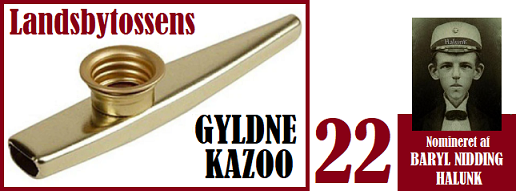 Gyldne kazoo Halunk logo 22
