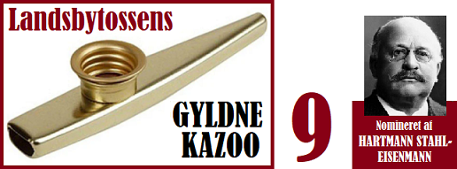 Gyldne kazoo Hartmann logo 09