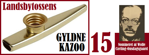 Gyldne kazoo Wolle logo 15
