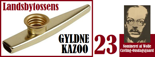 Gyldne kazoo Wolle logo 23